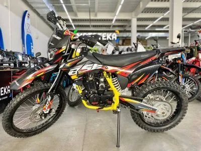 Мотоцикл кроссовый / эндуро BSE (БСЕ) Z3 V 21/18 Yellow Twist (015)