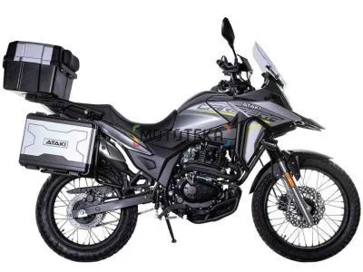 Мотоцикл дорожный ATAKI (Атаки) CARRERA 300 (4T PR300) 19/17 (2024 г.) серый c ПТС