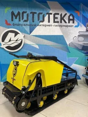 Мотобуксировщик Рыбак Старт 15 л.с.. Lifan. металлический капот (база 1430 мм)