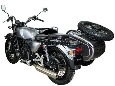 Мотоцикл дорожный с коляской GROZA (Гроза) DEFENDER 500 (4T EFI- Жидкостное Охл.) (2023 г.) с ПТС