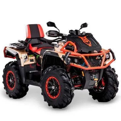 Квадроцикл AODES (Аодес) Pathcross ATV1000L MUD PRO EPS LCD двухместный золотой с ПСМ