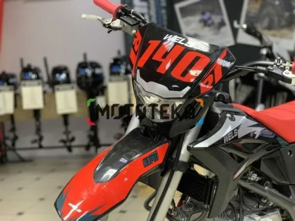 Питбайк Wels (Велс) RT 140 17/14 E серый | Мототека