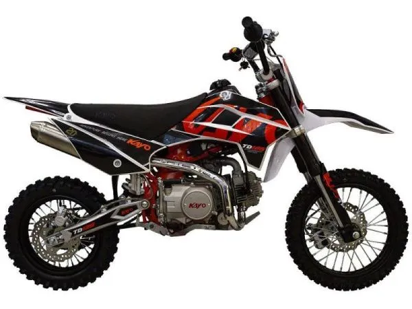 Питбайк KAYO (Кайо) MINI TD125 14/12 (п/автомат, эл. стартер 2024 г.) | Мототека