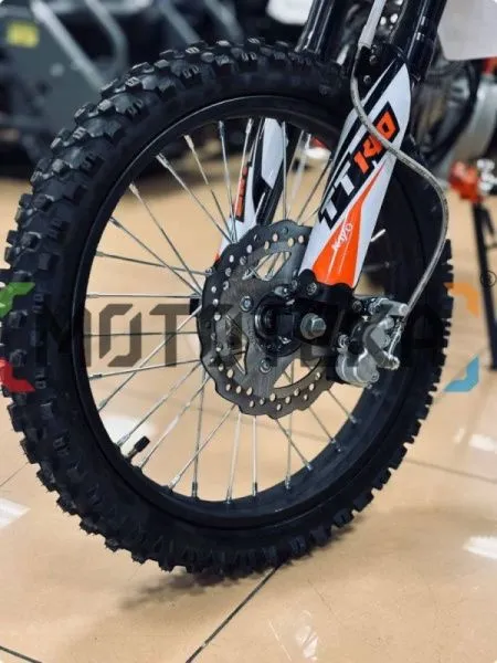 Питбайк KAYO (Кайо) BASIC TT140EM 17/14 KRZ (механ. сцепл., эл. стартер 2022 г.) | Мототека