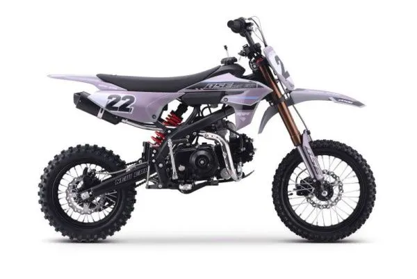 Питбайк BSE (БСЕ) NEW ERA 110e 14/12 Grey Reed (Полуавтоматическая КПП) semi auto | Мототека