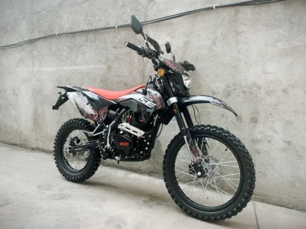Мотоцикл кроссовый / эндуро BSE (БСЕ) Z1 Y Gliter Black (035) с ПТС | Мототека