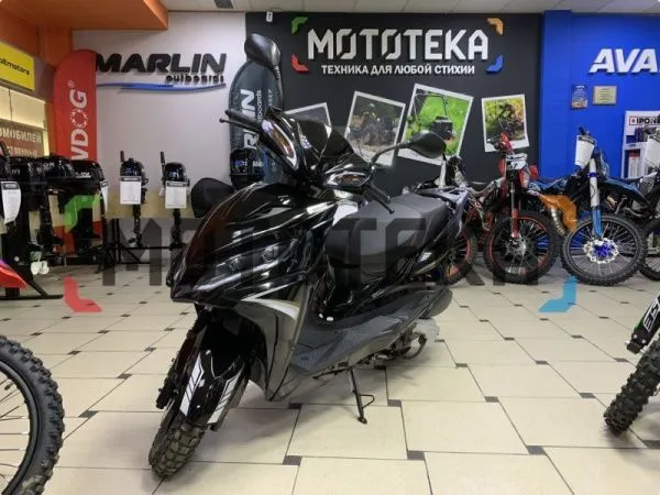 Скутер Мотомир SPARK 49.5 (125) чёрный | Мототека