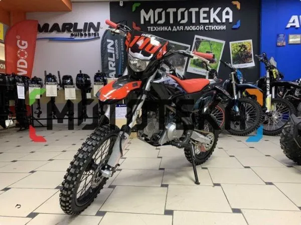 Питбайк Wels (Велс) RT 140 17/14 E серый | Мототека