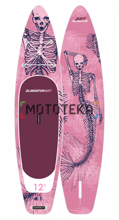Надувная доска для sup - бординга Gladiator (Гладиатор) MERMAID 12.6