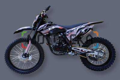 Мотоцикл кроссовый / эндуро Hasky (Хаски) F5 250 21\18 Черный