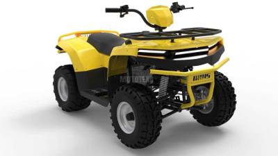 Квадроцикл детский IRBIS (Ирбис) ATV 125 2023 синий с ПСМ