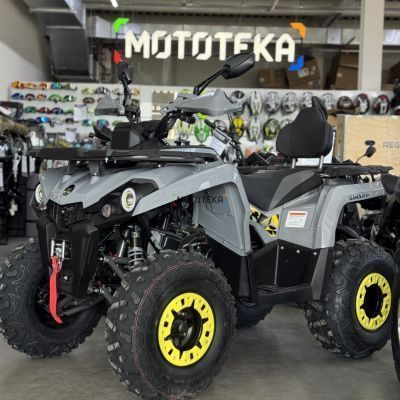 Квадроцикл GLADIATOR (Гладиатор) F200 LONGLUX серый с ПСМ