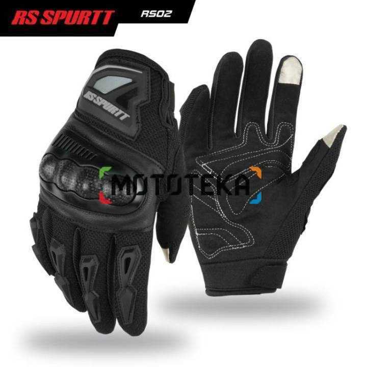 Мотоперчатки Spurtt (Спурт) RS02 черный XXL Мотоперчатки Spurtt (Спурт) RS02 черный XXL