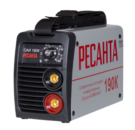 Сварочный аппарат инверторный Ресанта САИ190К (компакт)