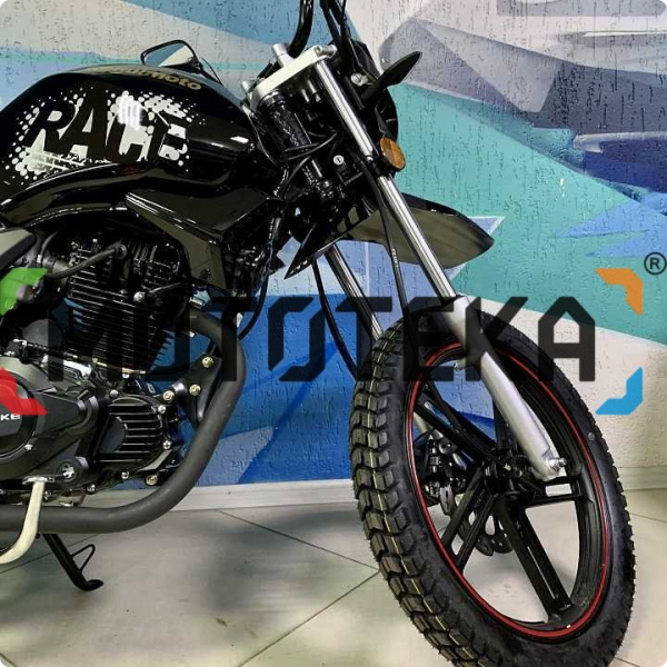 Мотоцикл кроссовый / эндуро Regulmoto (Регулмото) SK 200 - 9 чёрный с ПТС | Мототека